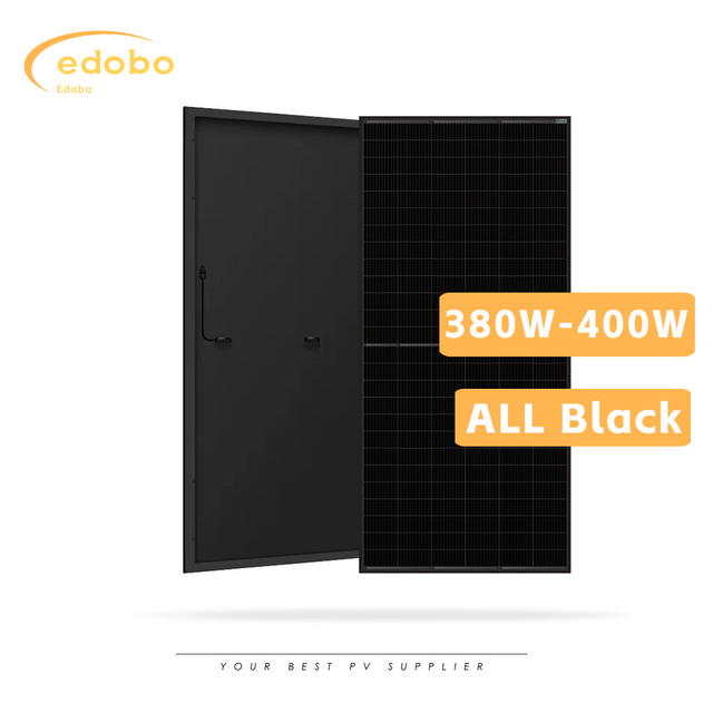 EDOBO 400w baƙar fata na hasken rana daga China