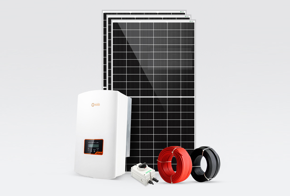 Anong kagamitan ang binubuo ng solar power system?